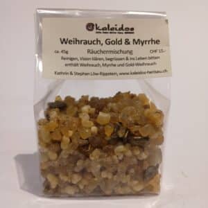 kaleidos-Mischung "Weihrauch, Gold & Myrrhe"