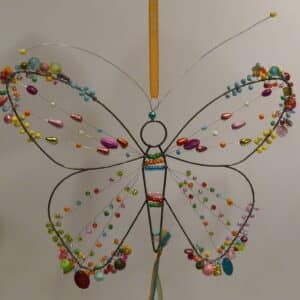 Perlen-Schmetterling