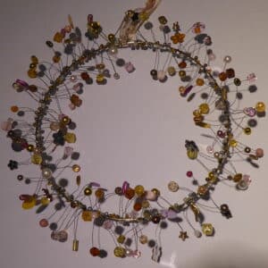Perlen-Kreis bunt, 20cm