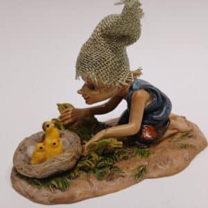 Pixie mit Entenküken