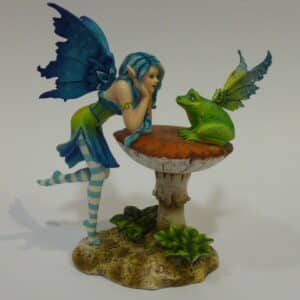 Amy Brown Elfe mit Frosch 