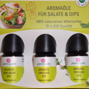 Aromaöle für Salate und Dips