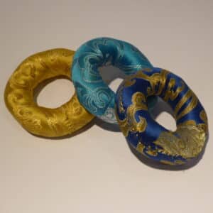 Brokatring 8cm