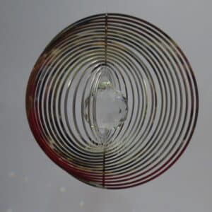 Ringe mit Regenbogenkristall